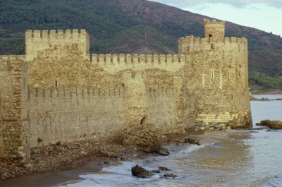Castle, built by the Crusaders by Unbekannt Unbekannt